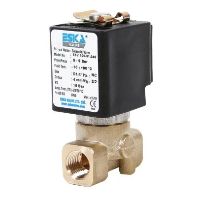 Электромагнитный клапан прямого действия ESKA VALVE ESV 100-101, 120-121 НО В Перми